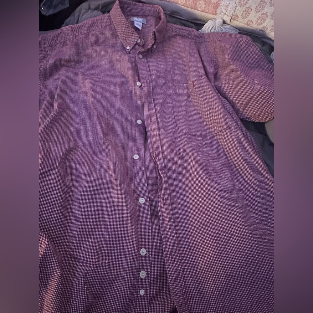 Utility brand men’s short sleeve Button-Down Shirt size XL